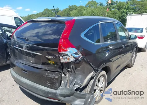 2013 Honda Cr-V Ex-L из США, поврежденный, VIN 5J6RM4H70DL015035